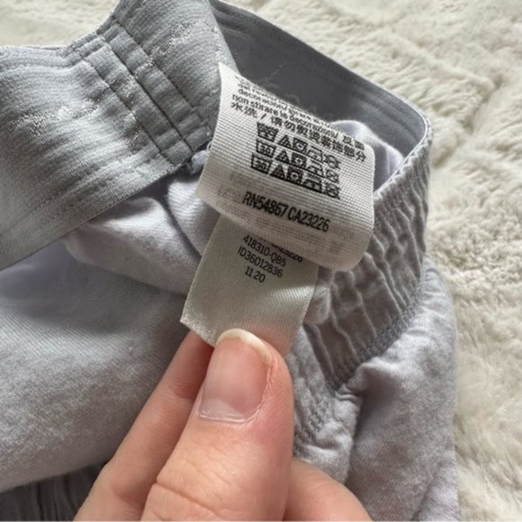 Victoria's Secret PINK | Lavender Gray Cozy Sleep Boxy Shorts | Size Extra Large - Picture 7 of 11